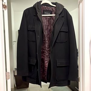 Guess : Mens Pea Coat : Size Large
